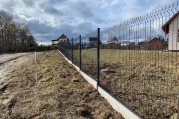 Ogrodzenia panelowe z montażem